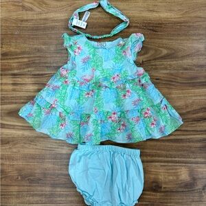 Janie and Jack tropical set 6 to 12 months